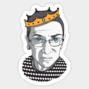 Queen RBG | Ruth Bader Ginsburg Sticker